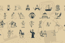 KR Silly Art People Font