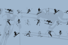 KR Ski Font