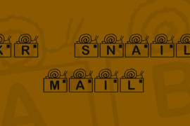 KR Snail Mail Font
