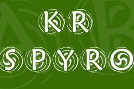 KR Spyro Font