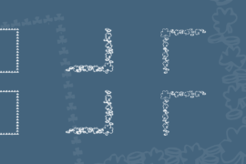 KR St Patricks Frames Font