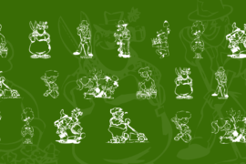 KR Summer Gardening Font