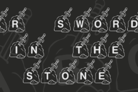 KR Sword In The Stone Font