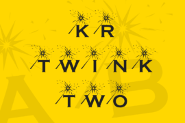 KR Twink Two Font