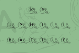 KR Uphill Battle Font