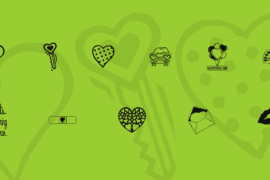 KR Valentine Dings Font