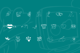 KR Valentines 2006 Ten Font