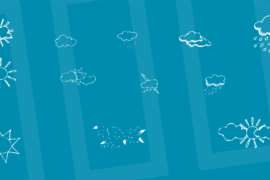 KR Weather Dings Font