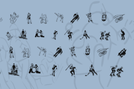 KR Winter Sports Font