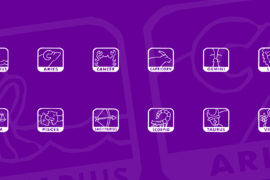 KR Zodiac Dings Font