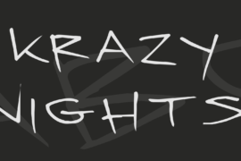 Krazy Nights Font