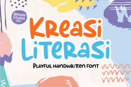 Kreasi Literasi Demo Font