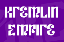 Kremlin Empire Font