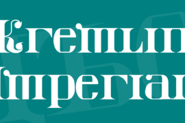 Kremlin Imperial Font
