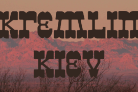 Kremlin Kiev Font