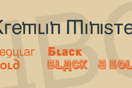 Kremlin Minister Font Family