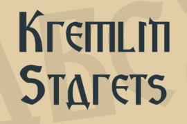 Kremlin Starets Font