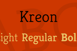 Kreon Font Family