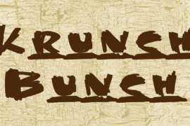 Krunch Bunch Font