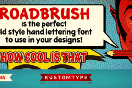 KTF Roadbrush Font