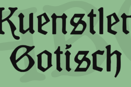 Kuenstler Gotisch Font