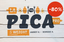 La Pica Pro Font