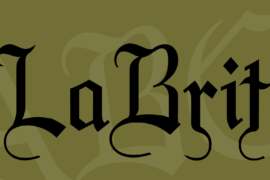 LaBrit Font