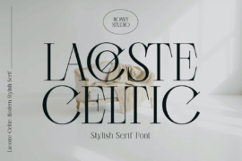 Lacoste Celtic Font