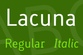 Lacuna Font Family