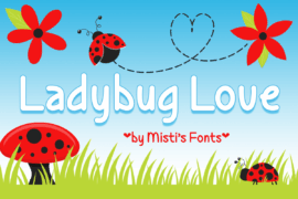 Ladybug Love Font