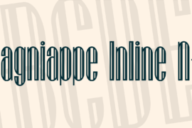 Lagniappe Inline NF Font