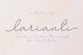 Larianti Font