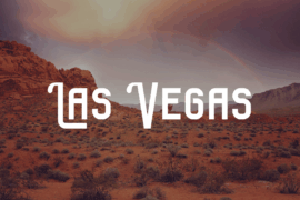 Las VegasDemo Font
