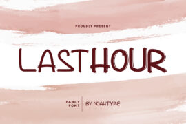 Lasthour Demo Font Family