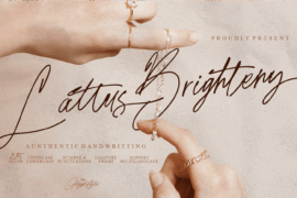 Lattus Brighteny Demo Font