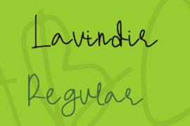 Lavindir Font