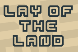 Lay Of The Land Font