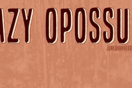 Lazy Opossum Font