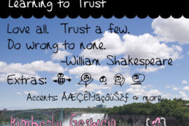 Learning to Trust Font