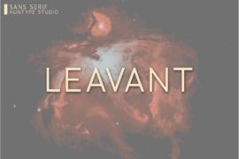 Leavant Font