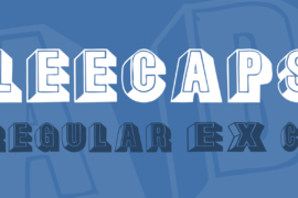 LeeCaps Font Family