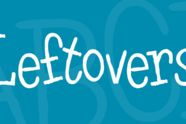 Leftovers Font