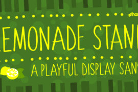 Lemonade Stand Font