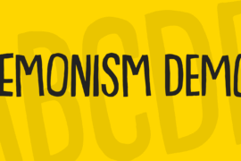 Lemonism DEMO Font