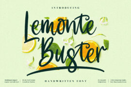 Lemonte Buster Font Family