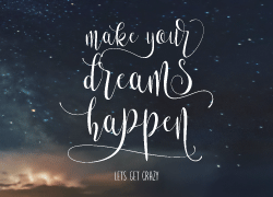 Lets get crazy Font Family