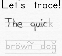 LetsTrace Font Family