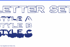 Letter Set Font Family