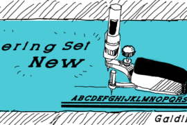 Lettering Set New Font