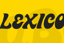 Lexico Font